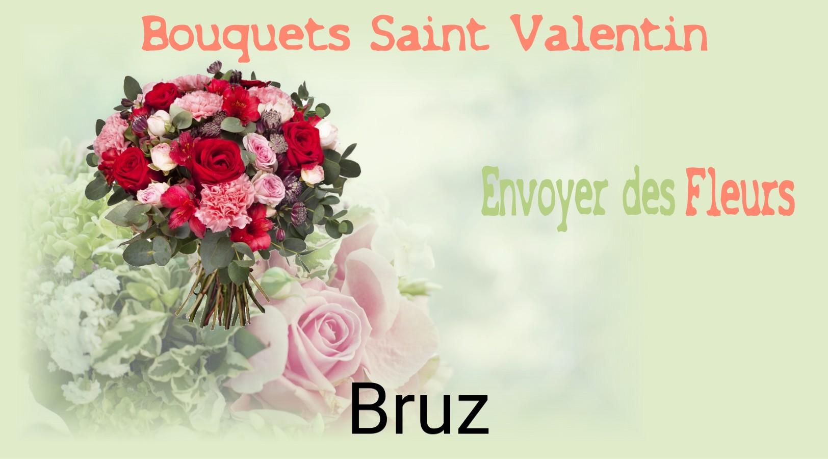 Roses de Saint-Valentin livrées à Bruz